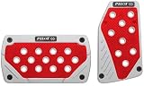 Pilot Automotive Accessory PM-290R 2 Piece Power Pedals, Red