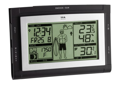 Childrens Toyshop  Garten & Freizeit : TFA Funkwetterstation WEATHER KEN 35.1076.01.52