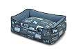 P.L.A.Y. Pet Lifestyle and You Dog's Life Dark Blue Lounge Bed, Small