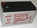Yuasa (Enersys) Genesis NP7-12 - 12 Volt/7 Amp Hour Sealed Lead Acid Battery with 0.250 Fast-on Connector Image