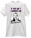 MAN FLIPPING BIRD MIDDLE FINGER IF YOU AINT FOR THE BRONCOS THESE ARE FOR YOU T FOOTBALL SHIRT jersey