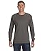 Hanes TAGLESS Long-Sleeve T-Shirt,Smoke Gray,XX-Large