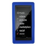 (5 Color Option) Microsoft Zune HD silicone skin case + full screen protector compatible for Zune HD 16GB / 32GB / 64 GB