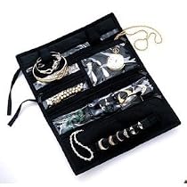 Whitney Design Jewelry Roll - Black
