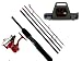 Shakespeare Ultra Light Action Travel Mate Pack Kit Combo (4-Feet 6-Inch)