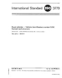 ISO 3779:1983, Road vehicles - Vehicle identification number (VIN) - Content and structure