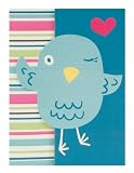 The Gift Wrap Company Bird By Bird Fold-over Gift Card Holder, 12 Pieces (1 Pack)