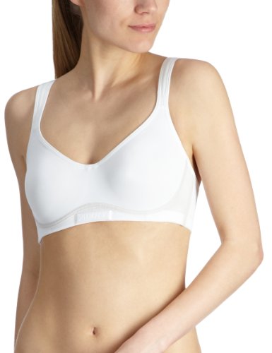 Shock Absorber Damen BH (Mit B&uuml;gel), 335063 Sport BH mit Flexi B&uuml;gel, Gr. 85B, Wei&szlig; (wei&szlig;  Preisvergleich