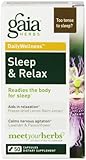 Gaia Herbs Sleep and Relax Capsules, 50 Count