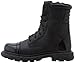 Thorogood GEN-Flex2 8” Side-Zip Black Tactical Boots for Men and Women - High-Shine Leather Heel & Toe with Goodyear Storm Welt and Slip-Resistant Outsole