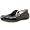 Black printed croc