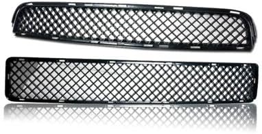 VRD Honeycomb Upper & Lower Front Grill - Black Compatible with 2005-2010 Scion tC