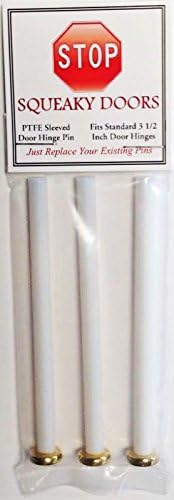 Stop Squeaky Doors! Teflon Sleeved Door Hinge Pins