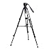 Acebil i-705DX Tripod System with RMC-P3PL Zoom Control Handle, 9 lb Load Capacity, 62" Max Height