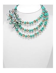 Flower Necklaces In Zinc