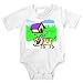 Onesie with bulldog, bone, growling, dog, house