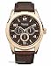 Caravelle by Bulova Men's Brown Leather Strap Watch
