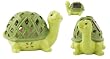 Ceramic Turtles Color Changing Solar Garden Statuary (Set of 2)