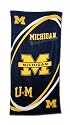 Michigan Wolverines Fiber Reactive Pool/Beach/Bath Towel (Team Color)