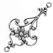 Image of Vintaj Natural Brass 2-Hole Dragonfly Connector Beads 17mm (2) (part#: C2H30)