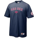 Nike Boston Red Sox Navy Blue 2008 Practice T-shirt