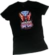 Star Trek V The Final Frontier Movie Poster Crop Sleeve Fitted Juniors T-Shirt