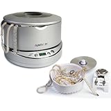 Ivation IVUC96S Digital Ultrasonic Cleaner with Adjustable Power & Removable 17 Ounce Stainless Steel Tank - Silver