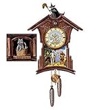 IMAGE OF Wizard of Oz Wooden Colorful Character Cuckoo Clock