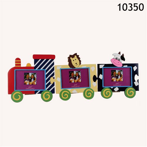 Childrens Toyshop  Toys : Picture frame "Train Animals"