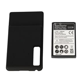 3500mAh Extended Battery with Battery Cover for Motorola Droid 3 XT862: Cell Phones &amp; Accessories