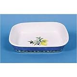 ROYAL DOULTON CARMINA TC1277 RECTANGULAR BAKER SMALL