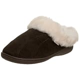  : Slippers International Women's Cozy Sheepskin Clog,Rootbeer,5 M