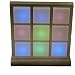 UKayed Square Light Multi Colour Changing Vogue Lamp