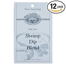 Blue Crab Bay Co. Shrimp Dip Blend, 0.5-Ounces (Pack of 12)