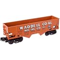 O Industrial Rail 2-Bay Coal Hopper, Waddell