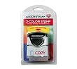 ACCUSTAMP Pre-Inked 2-Color PAID Stamp, 1/2 x 1-5/8, Blue/Red - Sold as 1 Each