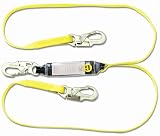 Guardian Fall Protection 01230 6-Foot Double Leg Shock Absorbing Lanyard