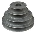 Chicago Die Casting 5/8Bore V-Groove 4Step Pulley 141 5/8
