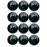 50 Mystic Black Swarovski Crystal Pearl Beads 5810 8mm