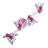 Kinderlampe Welle rosa Falter | Kids Lamp Wave Lamp Pink Butterfly