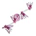Kinderlampe Welle rosa Falter | Kids Lamp Wave Lamp Pink Butterfly