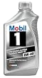 Mobil 1 96989 0W-40 Synthetic Motor Oil - 1 Quart (Pack of 6)