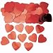 BAG OF LARGE RED HEART TABLE CONFETTI 14G