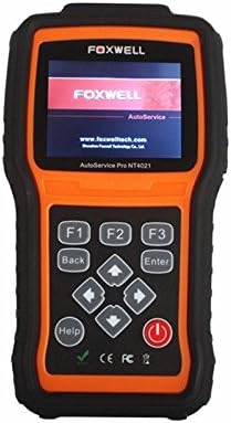 Foxwell NT4021 AutoService Pro Multi-Application Service Tool Integrated with Electronic Park Brake (EPB), Oil light/Service Reset, Battery Configuration