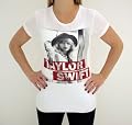 White Birdcage Tee