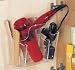 Hair Dryer Organizer (Clear) (8-1/4"H x 9-1/2"W x 4-1/2"D)