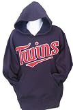 Men`s Minnesota Twins Solid Hooded Fleece