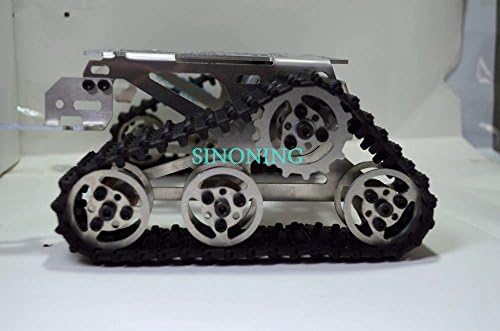 Metal Aluminum alloy Smart tank chassis crawler robot chassis Wali