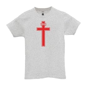 Thorns and Cross - Juniors Girly T-Shirt