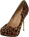 N.Y.L.A. Women's Peater Platform Pump,Cheetah,10 M US